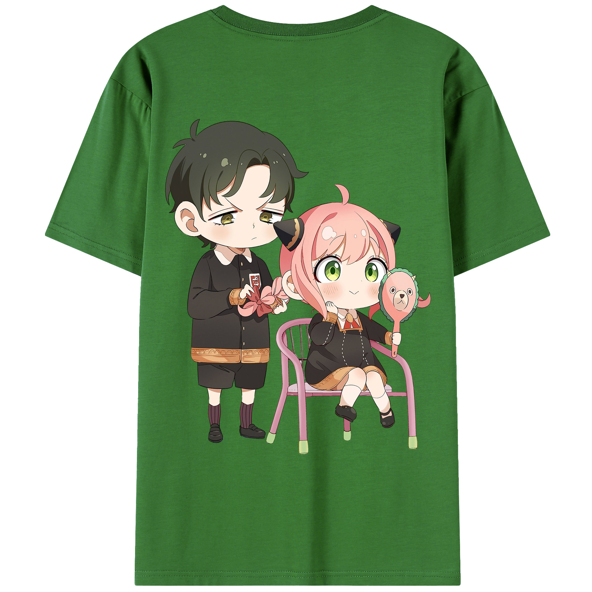 （画像用） SPY×FAMILY间谍家家酒 レディース半袖Tシャツ(バックプリント)